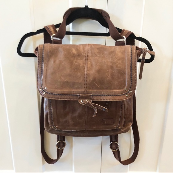 the sak leather backpack